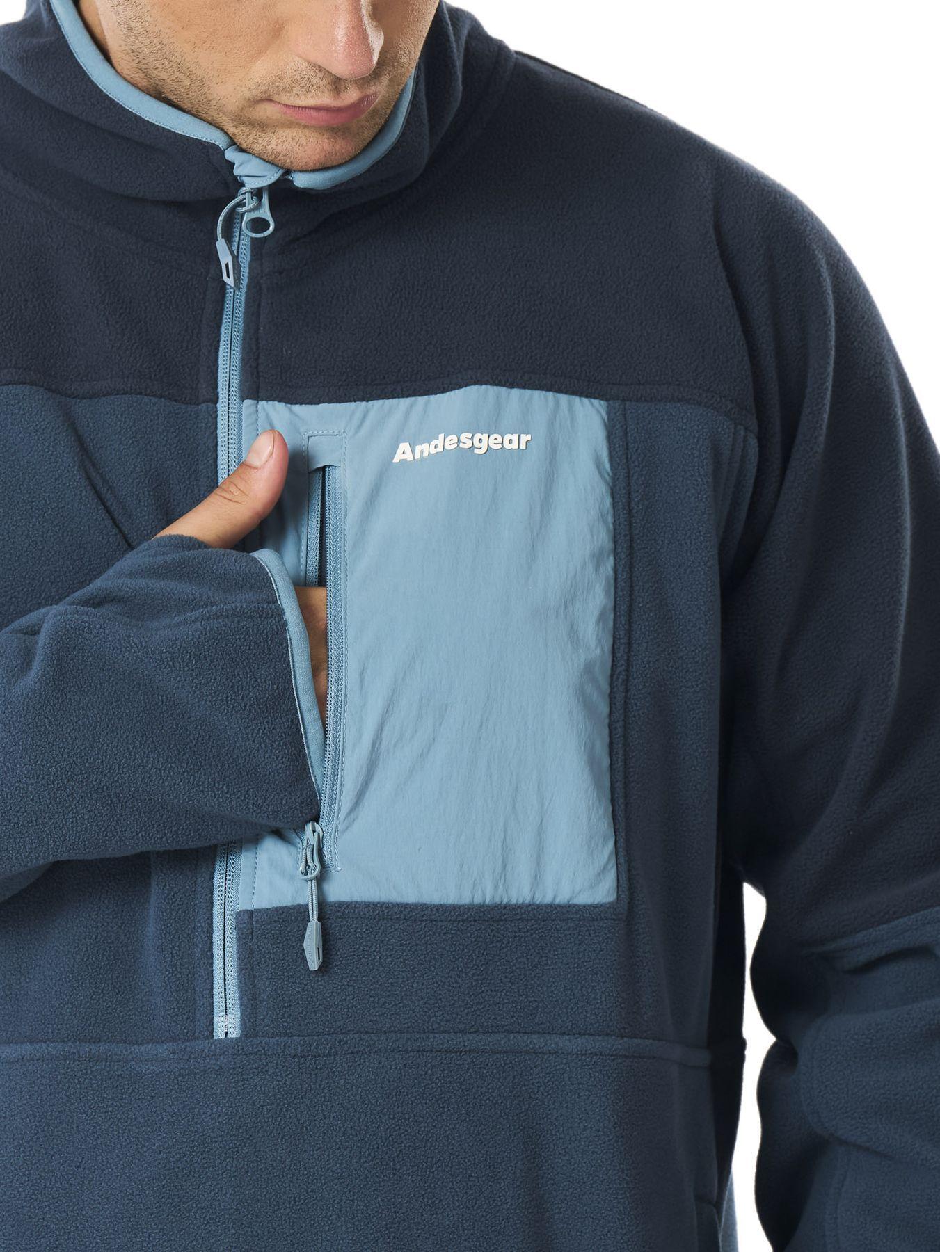 Polar Andesgear Hombre New Maihue 1/2 Azul-6