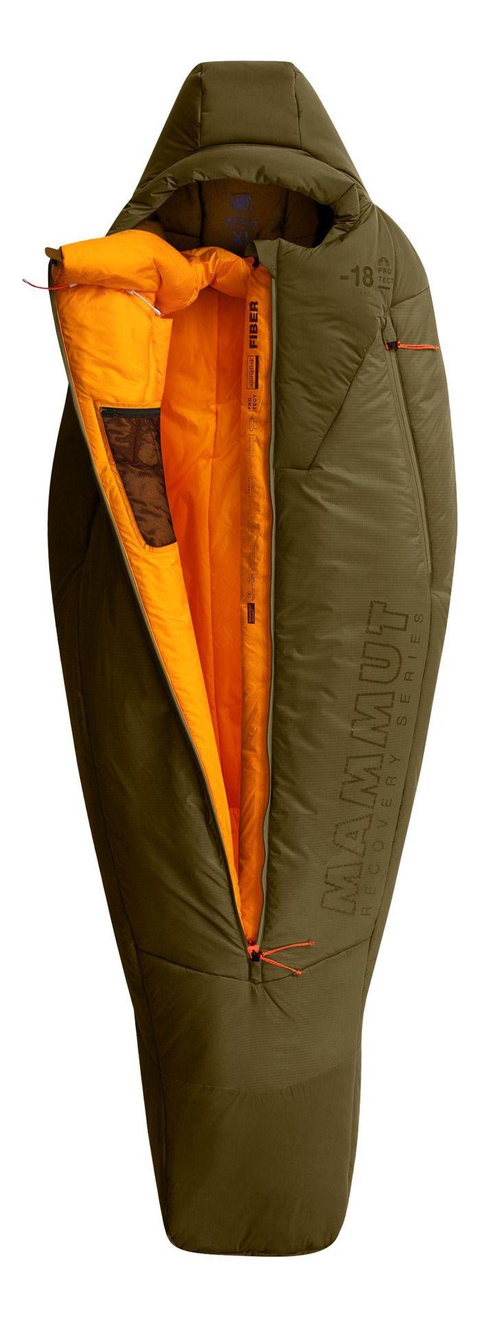 Saco Mammut Unisex De Dormir Protect Fiber Bag -18c Café-1