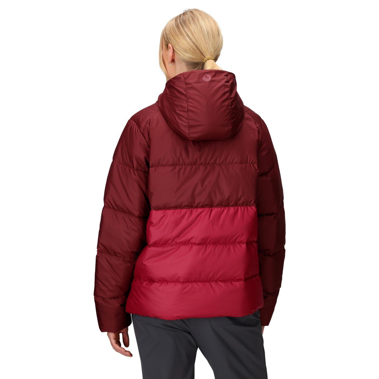 Chaqueta Marmot Mujer Guides Down Rojo-1