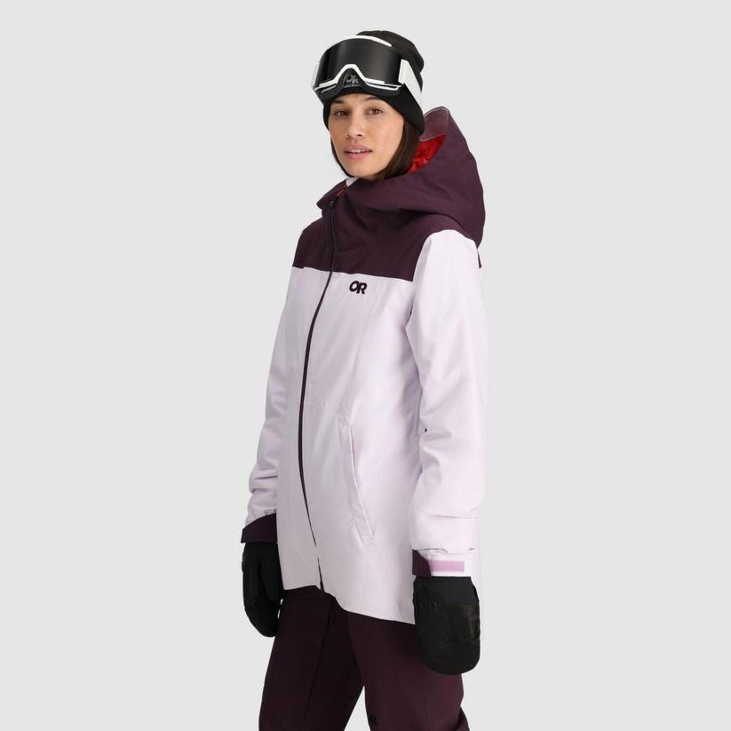 Chaqueta Outdoor Research Mujer Snowcrew Rosado-2