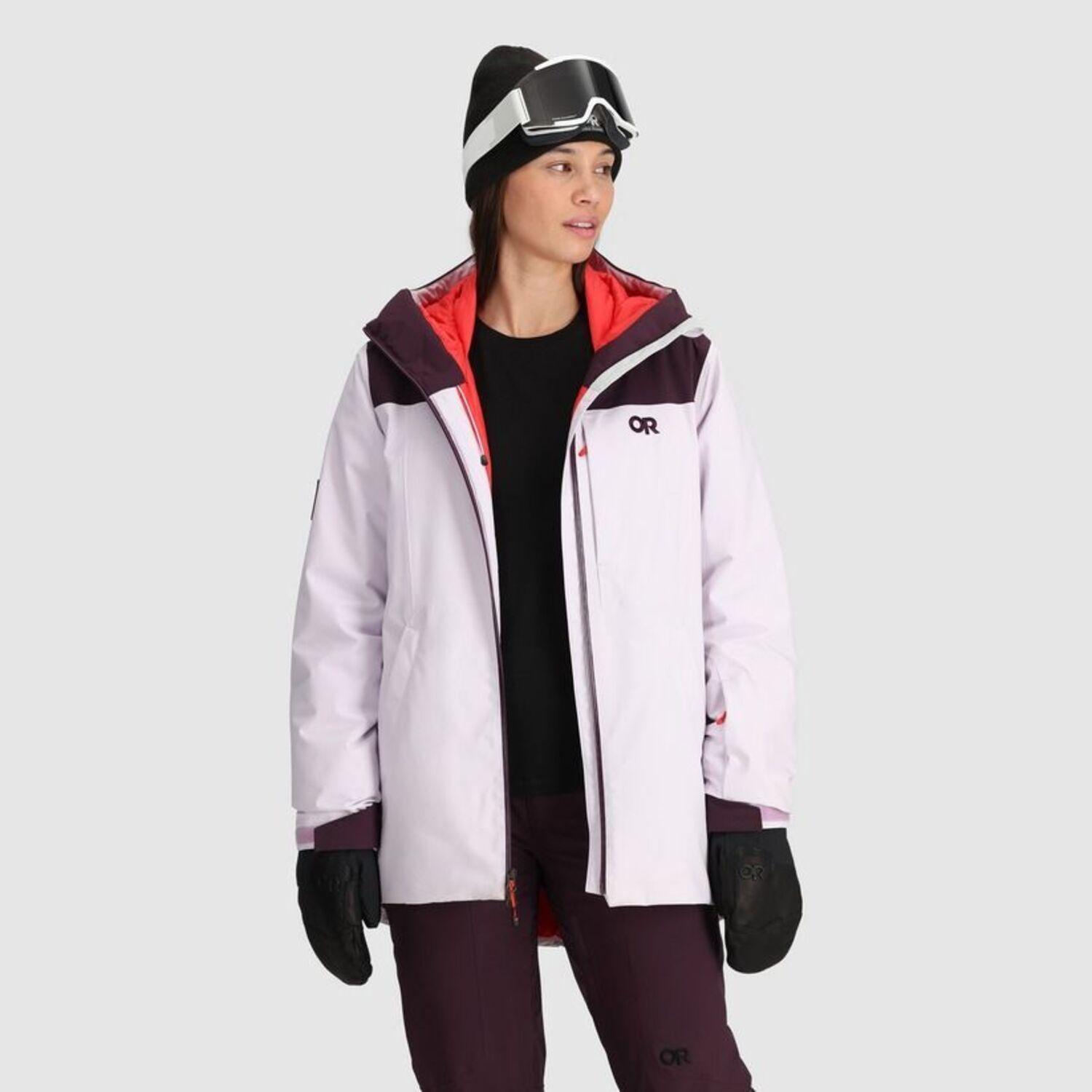 Chaqueta Outdoor Research Mujer Snowcrew Rosado-3
