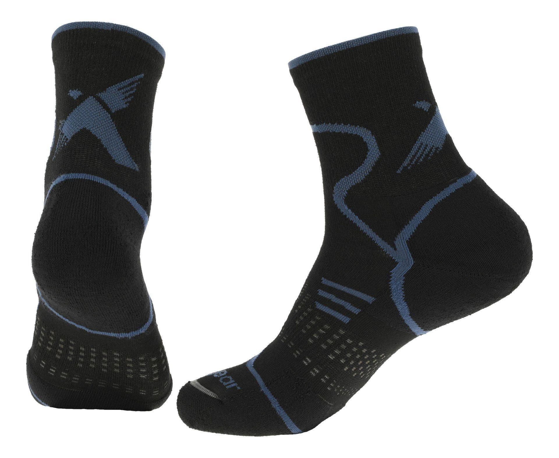 Calcetin Andesgear Mujer Trail Running Coolmax Negro-0