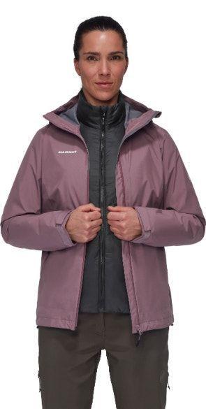 Chaqueta Mammut Mujer Alto Light 3 In 1 Hs Hooded Morado-0