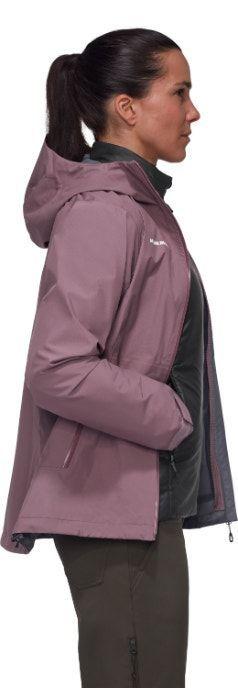 Chaqueta Mammut Mujer Alto Light 3 In 1 Hs Hooded Morado-2