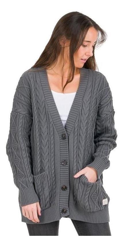 Chaleco Kivül Mujer Meli Gris-0