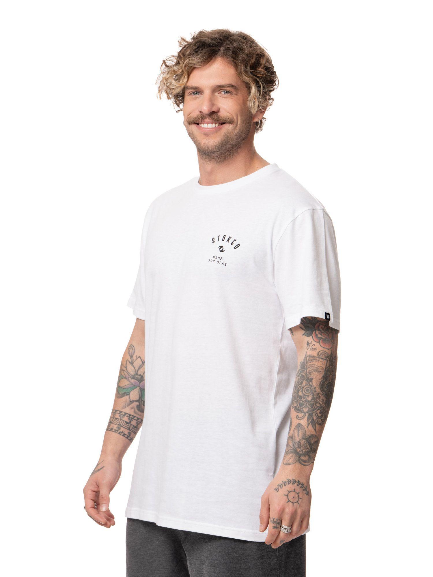 Polera Stoked Hombre Logo Blanco-1