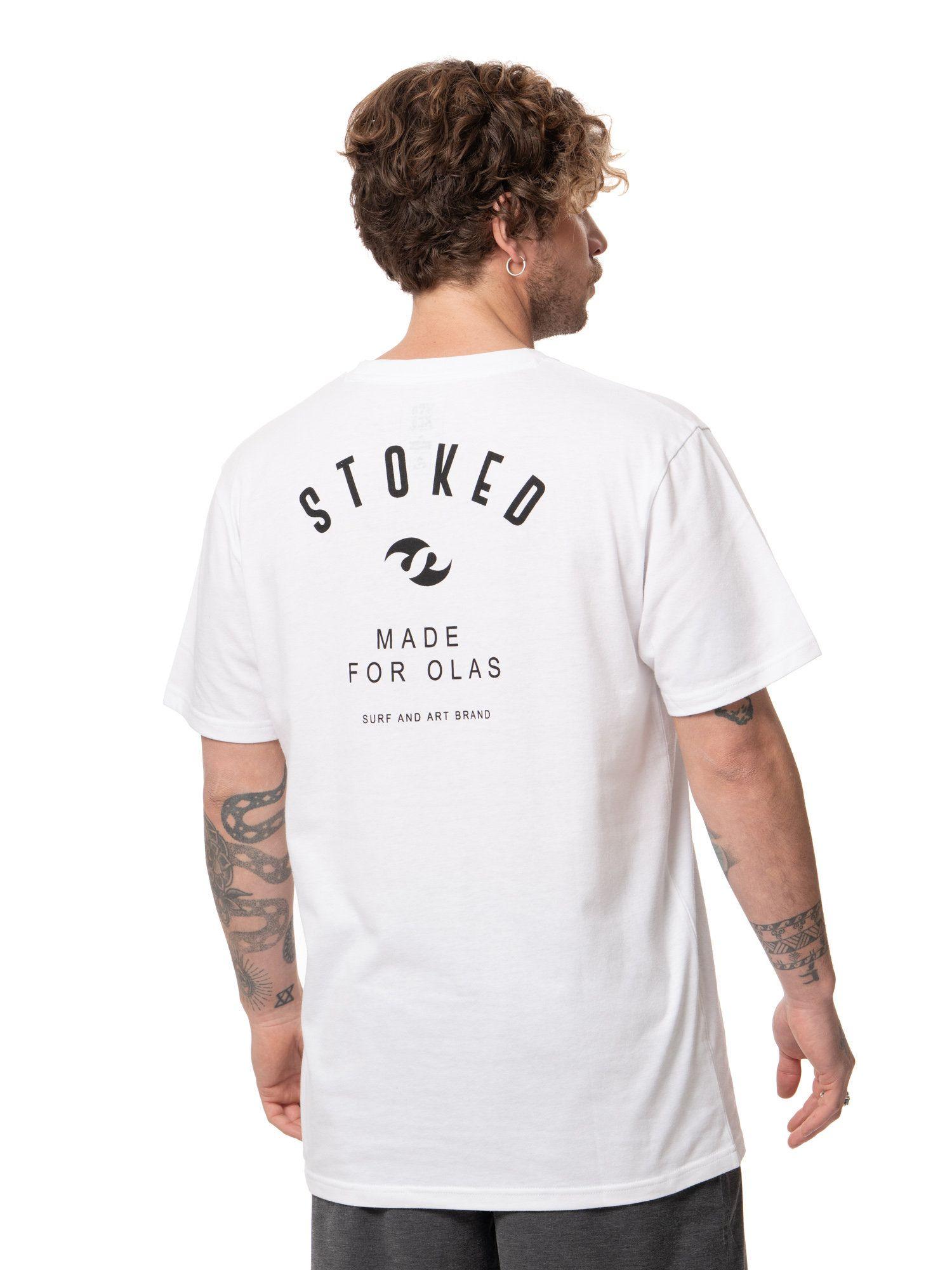 Polera Stoked Hombre Logo Blanco-2