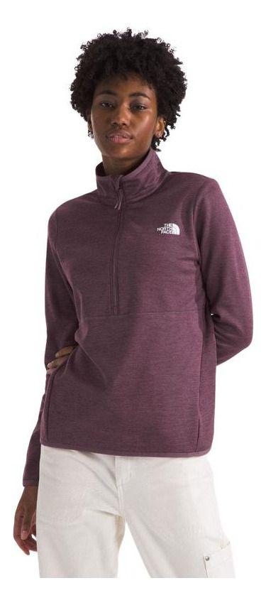 Polar The North Face Mujer Canyonlands 1/2 Zip Lila-0