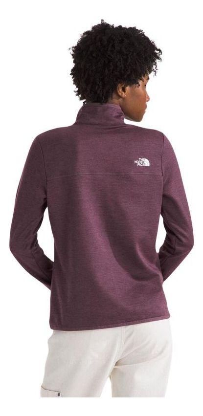 Polar The North Face Mujer Canyonlands 1/2 Zip Lila-1