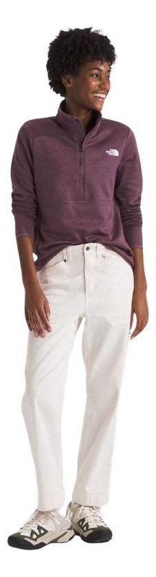 Polar The North Face Mujer Canyonlands 1/2 Zip Lila-2