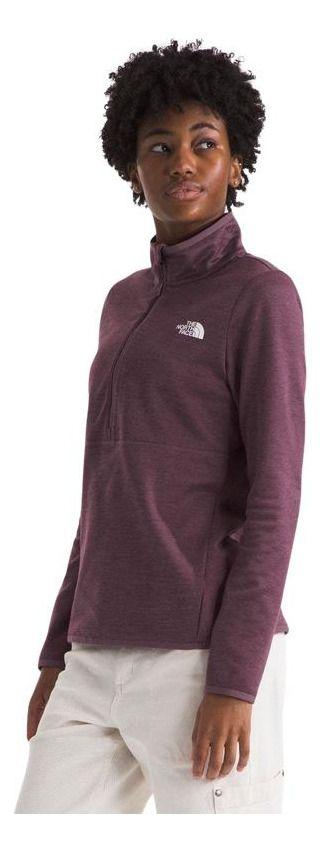 Polar The North Face Mujer Canyonlands 1/2 Zip Lila-4