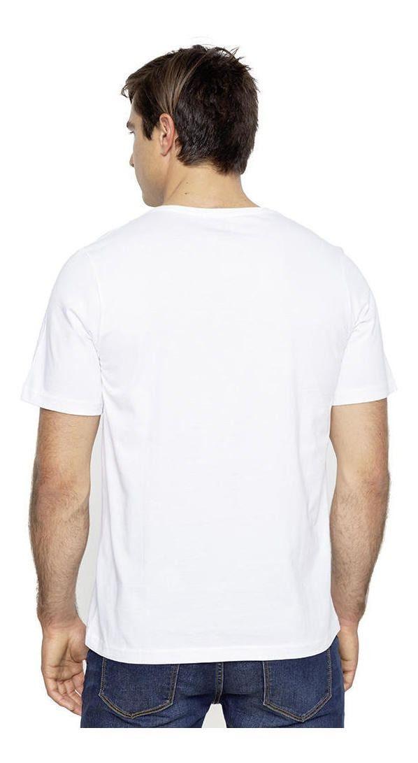 Polera Kivül Hombre Logo Mc T-shirt Blanco-1