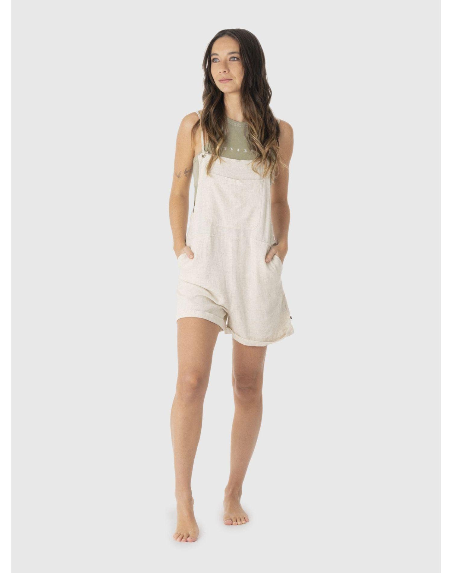 Vestido Stoked Mujer Pilis Bone Blanco-0