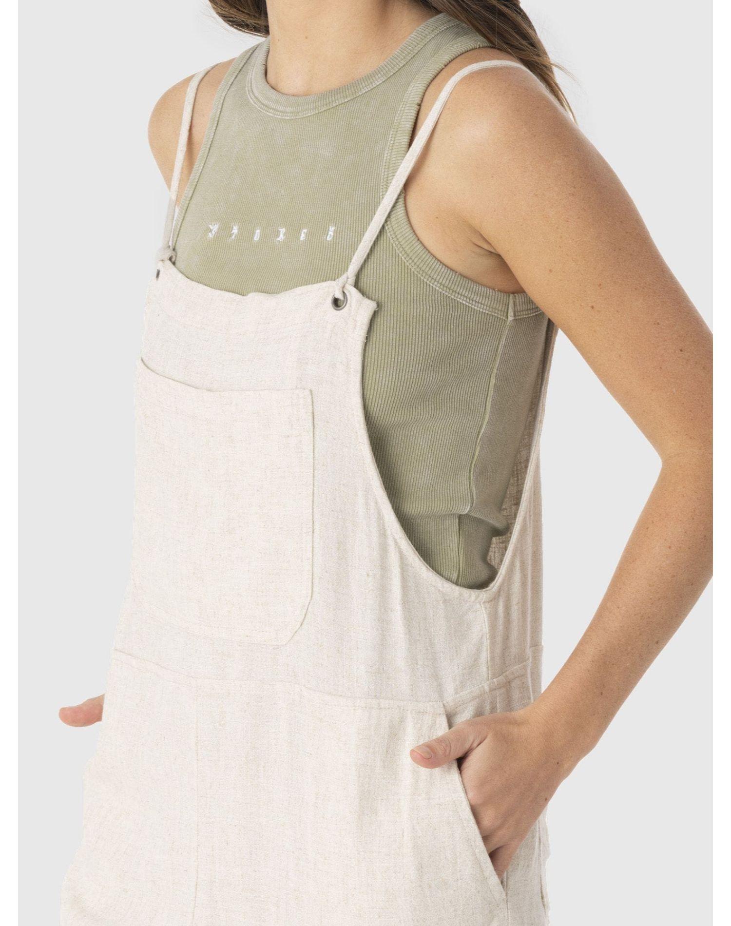 Vestido Stoked Mujer Pilis Bone Blanco-3