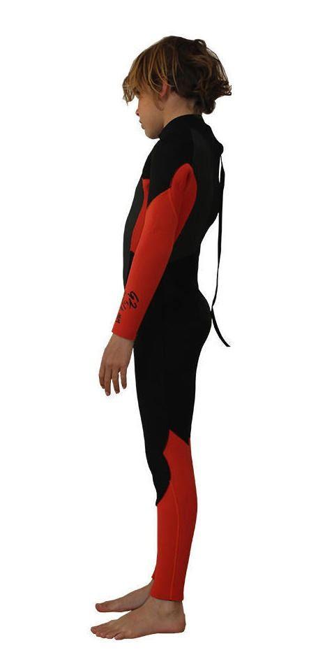 Traje Stoked Niño De Agua G2 5.4. Mm Eco Rojo-1