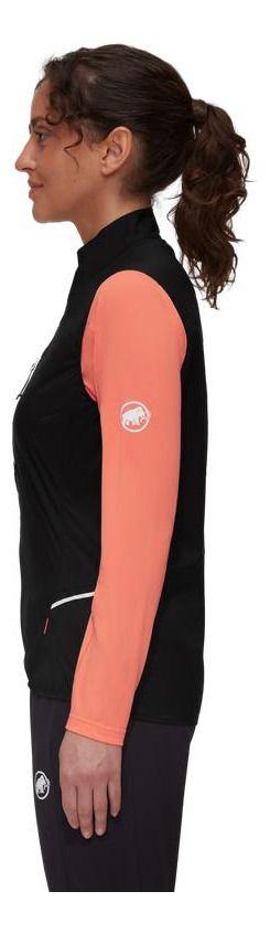 Chaqueta Mammut Mujer Cortavientos Aenergy Hybrid Negro-2
