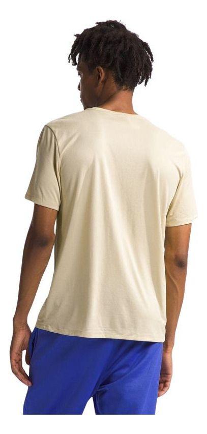 Polera The North Face Hombre Elevation S/s Beige-1