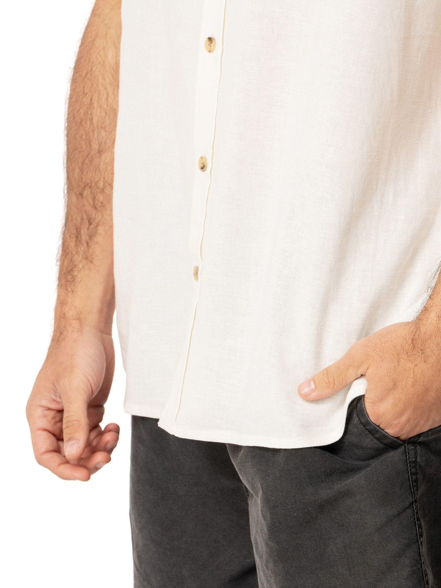 Camisa Kivül Hombre Silk Blanco-4