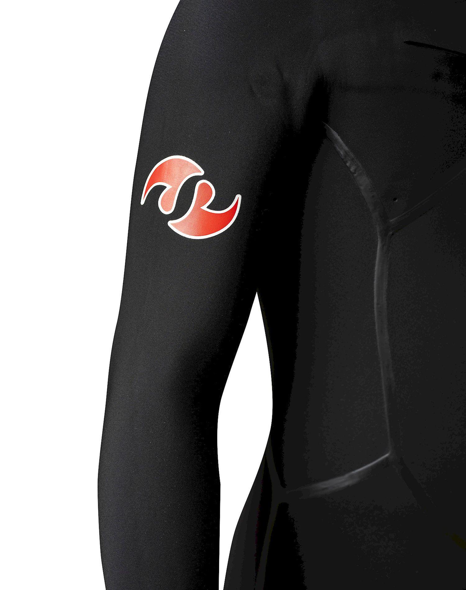 Traje de Surf Stoked Hombre G6 4/3 Negro-6