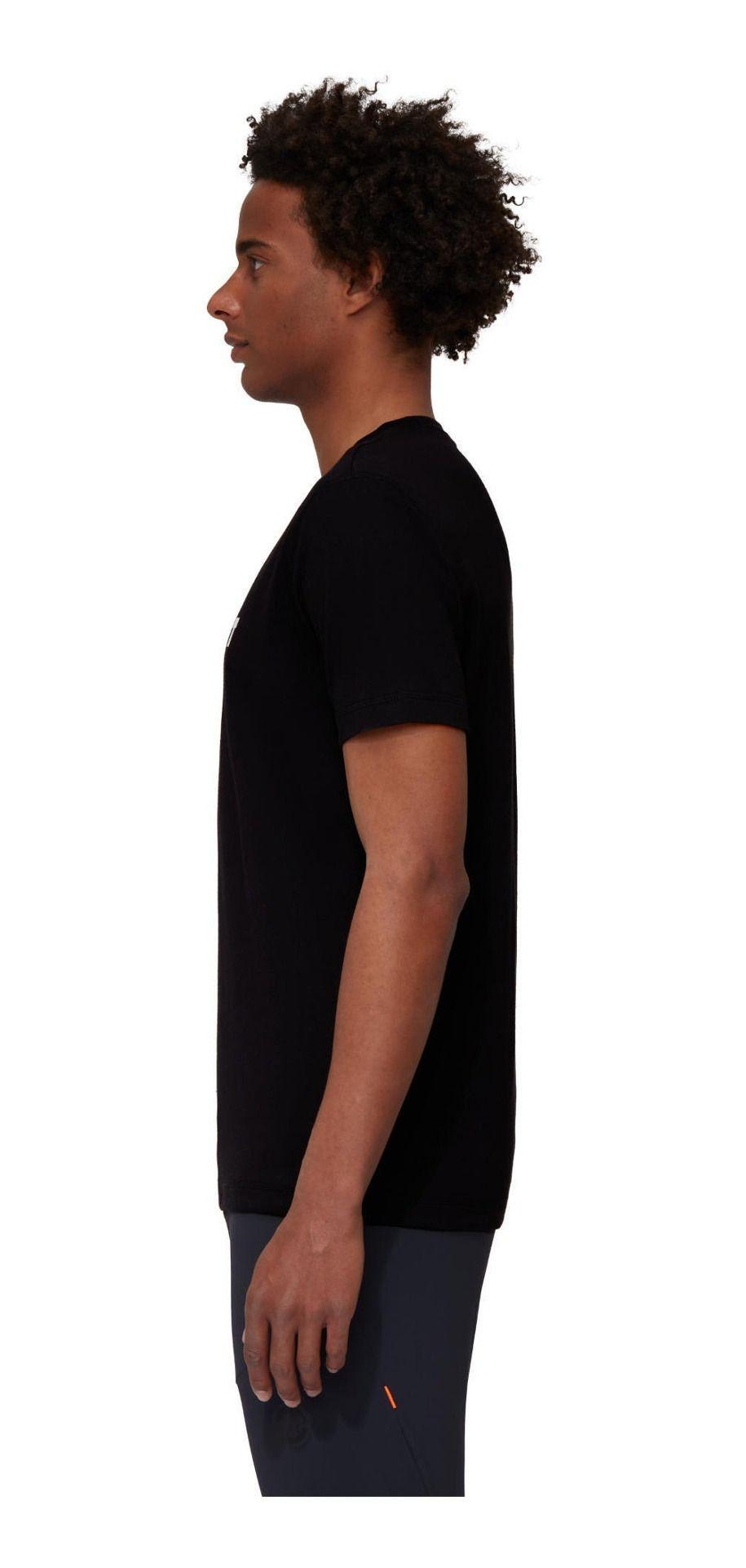 Polera Mammut Hombre Core T-shirt Logo MM0001 Negro-3