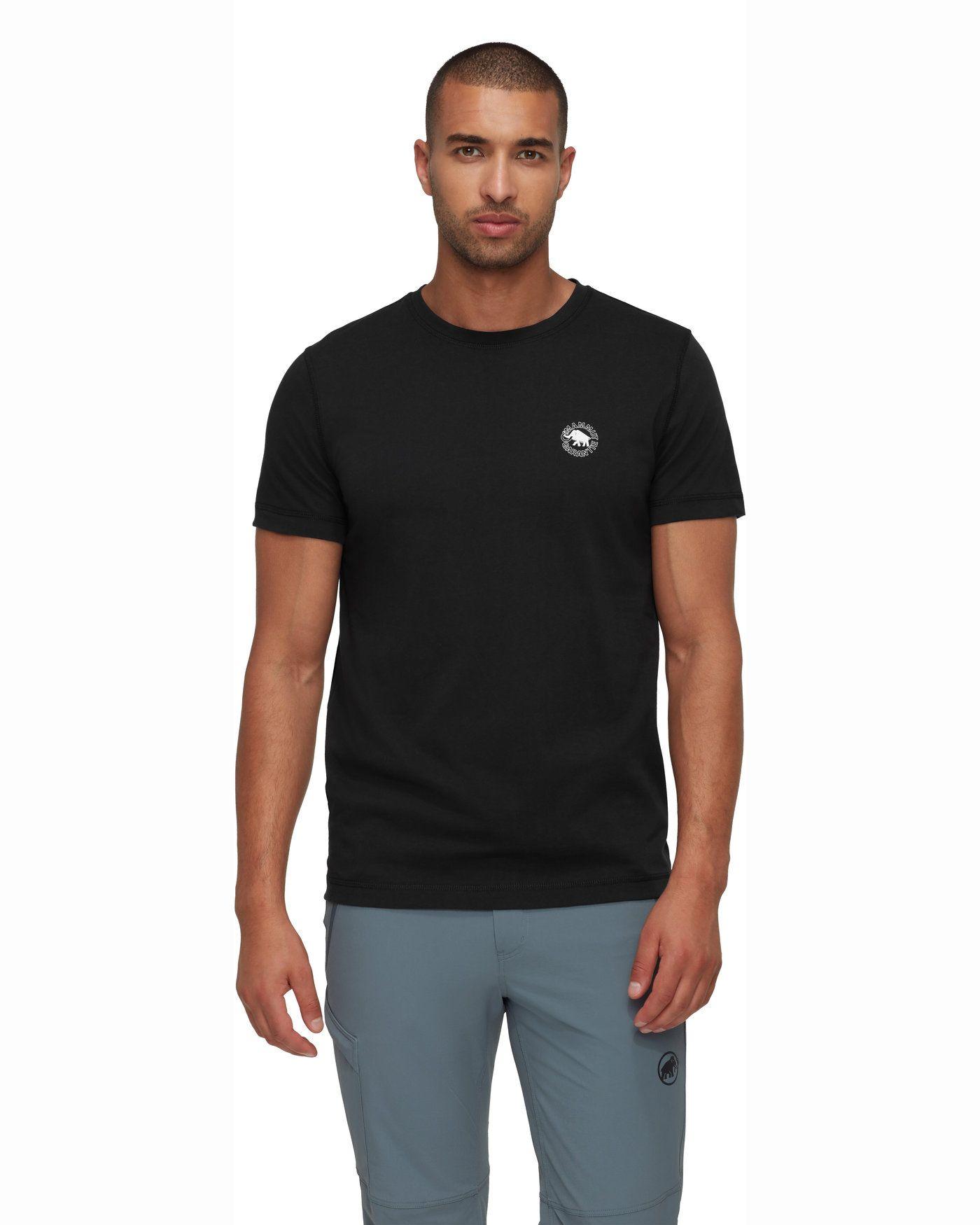 Polera Mammut Hombre Core T-Shirt Garantie Negro-0