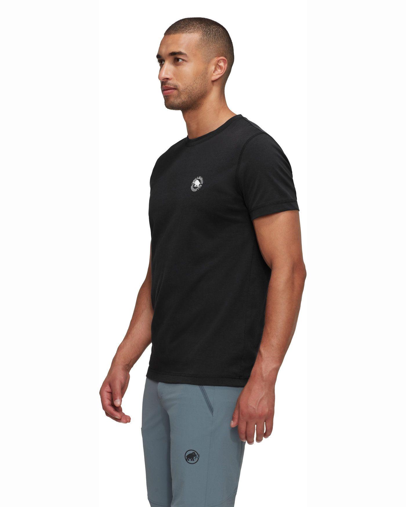 Polera Mammut Hombre Core T-Shirt Garantie Negro-1