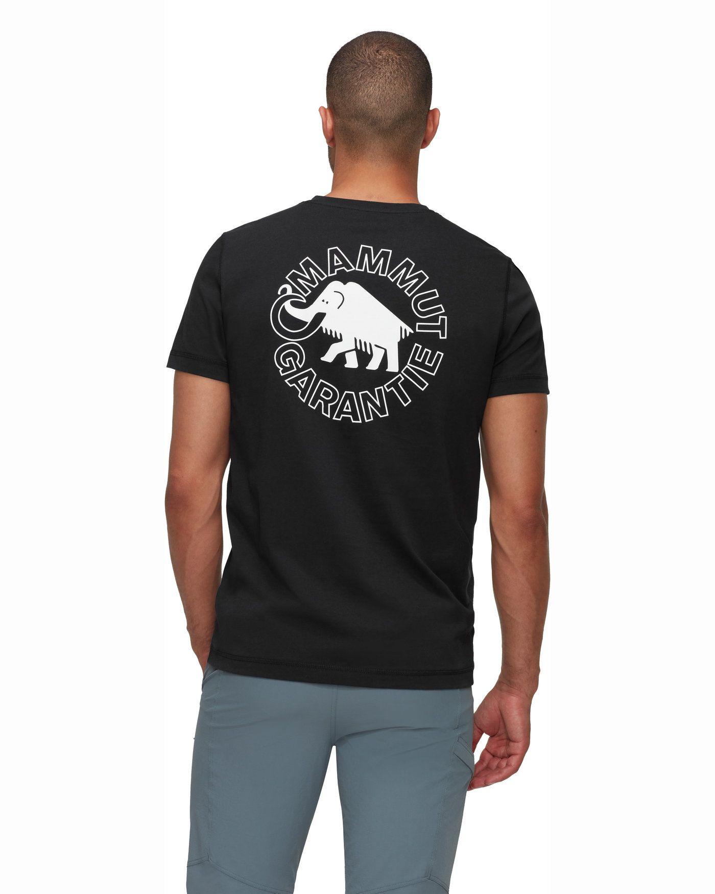 Polera Mammut Hombre Core T-Shirt Garantie Negro-2