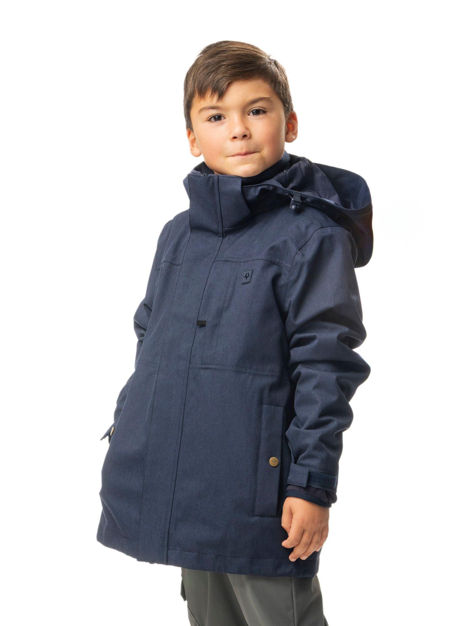 Chaqueta Kivul Niño Siklos Reciclada Azul-0
