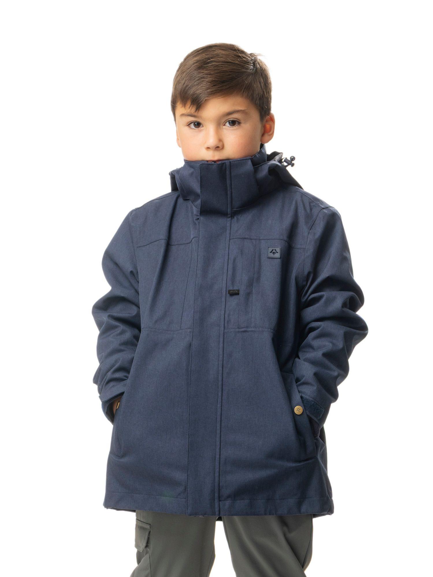 Chaqueta Kivul Niño Siklos Reciclada Azul-1