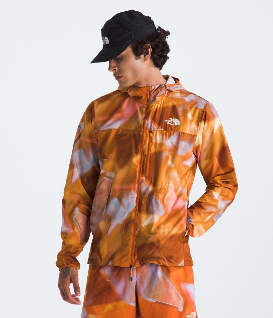 Chaqueta TNF Hombre Cortaviento Higher Run Wind Naranjo-0