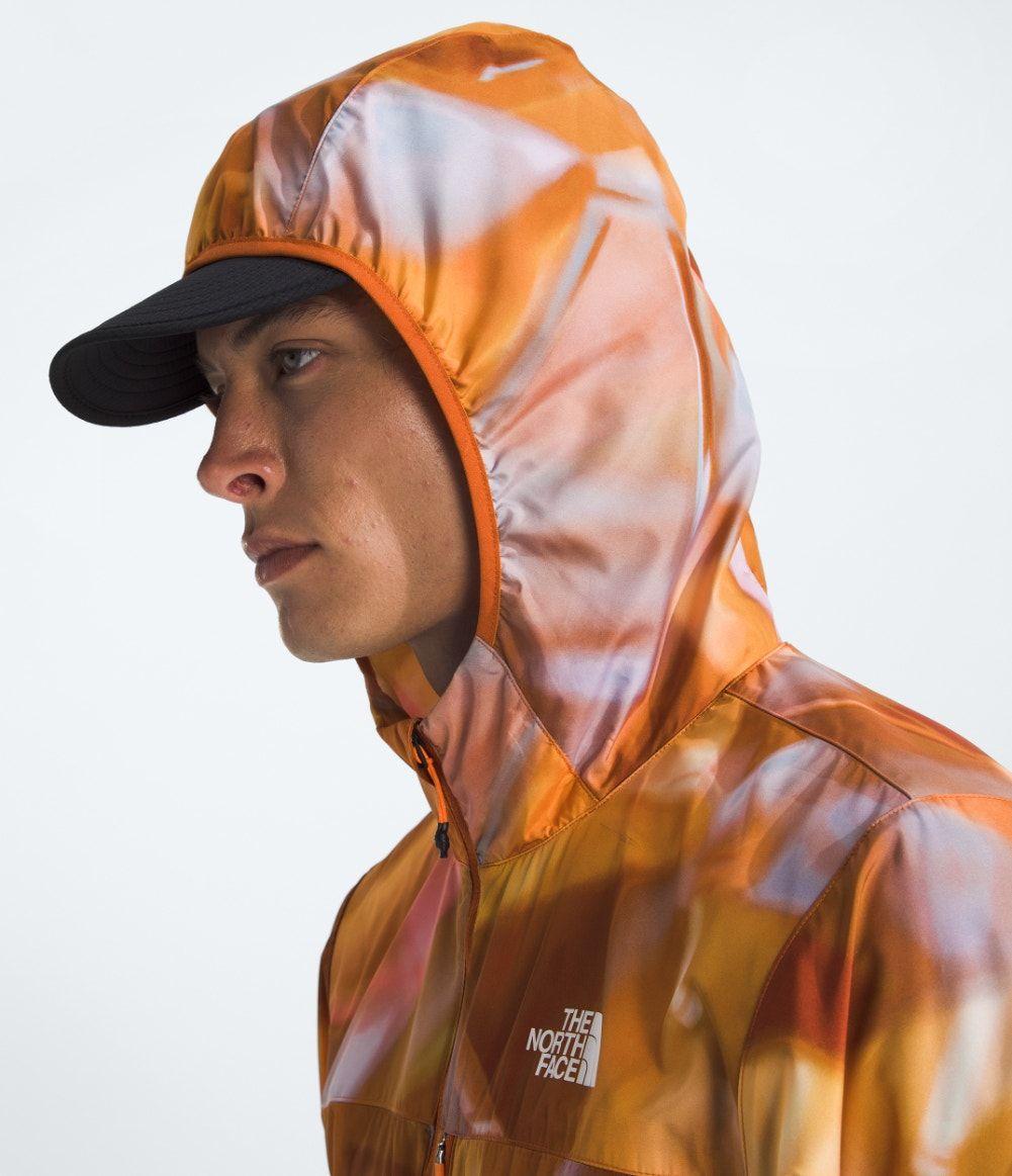 Chaqueta TNF Hombre Cortaviento Higher Run Wind Naranjo-4