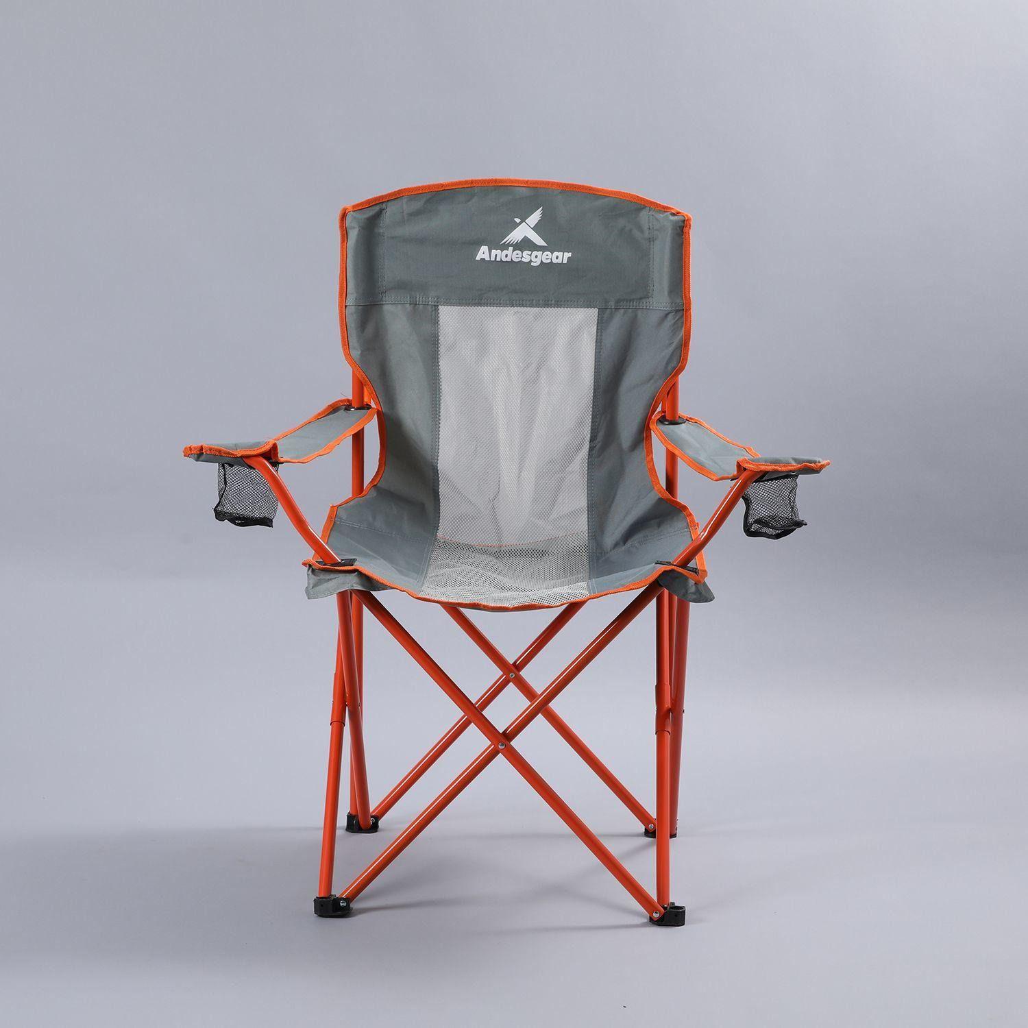 Silla Andesgear Unisex Plegable Conguillio Gris-2