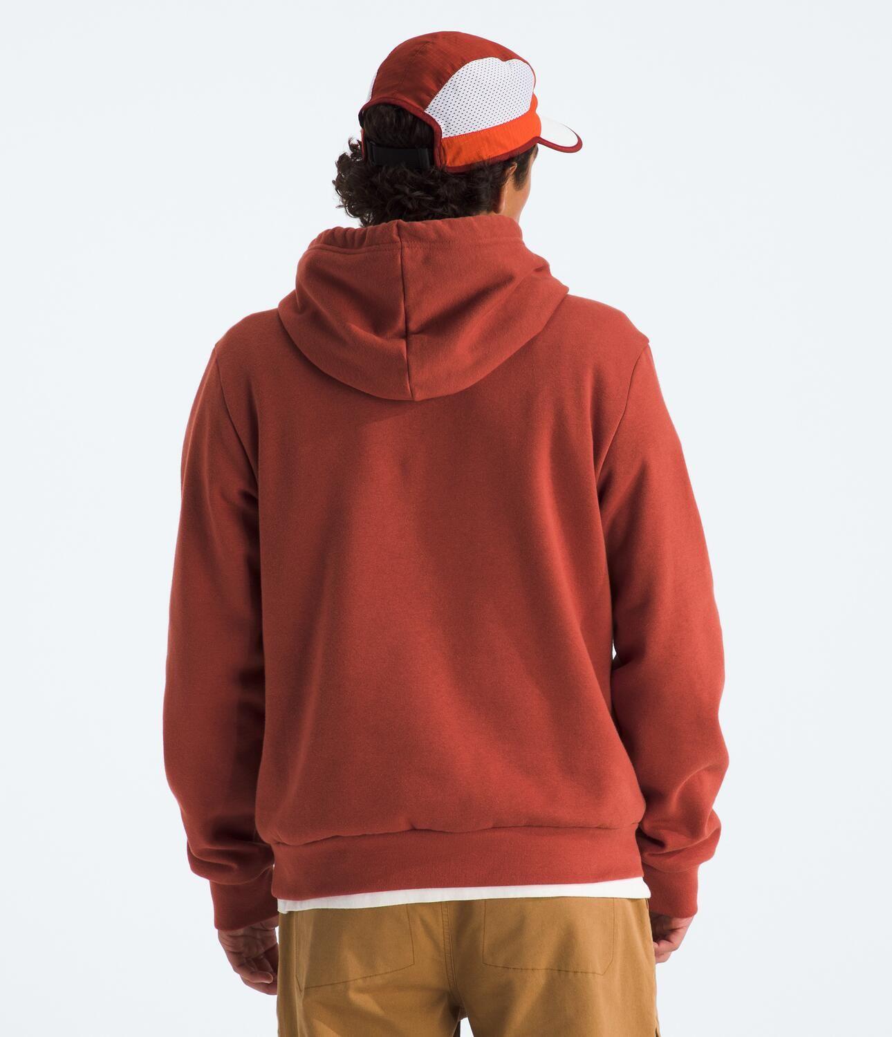 Poleron Evo Emb Hoodie Hombre Rojo-2