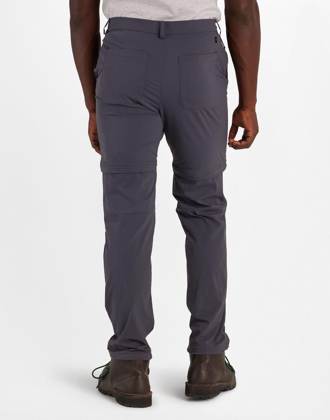 Pantalones Marmot Hombre Arch Rock Convertible Pant Gris-1