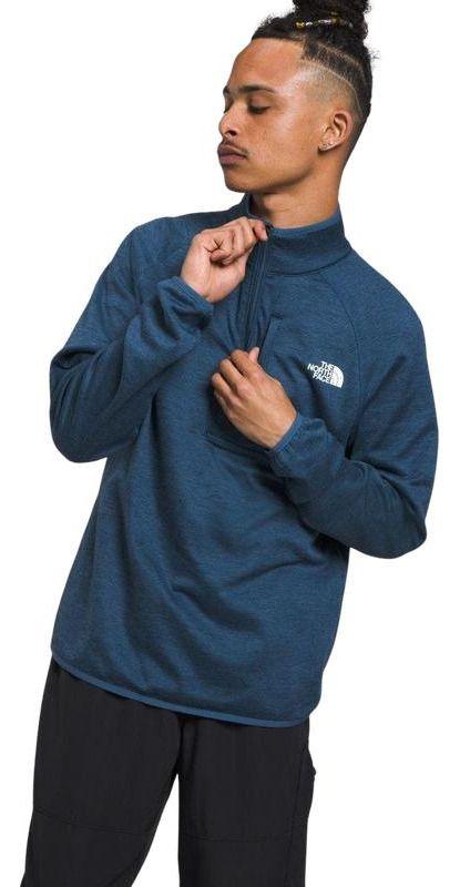 Polar The North Face Hombre Canyonlands 1/4 Zip Azul-0