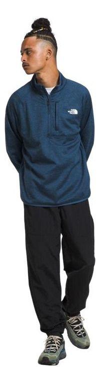 Polar The North Face Hombre Canyonlands 1/4 Zip Azul-1