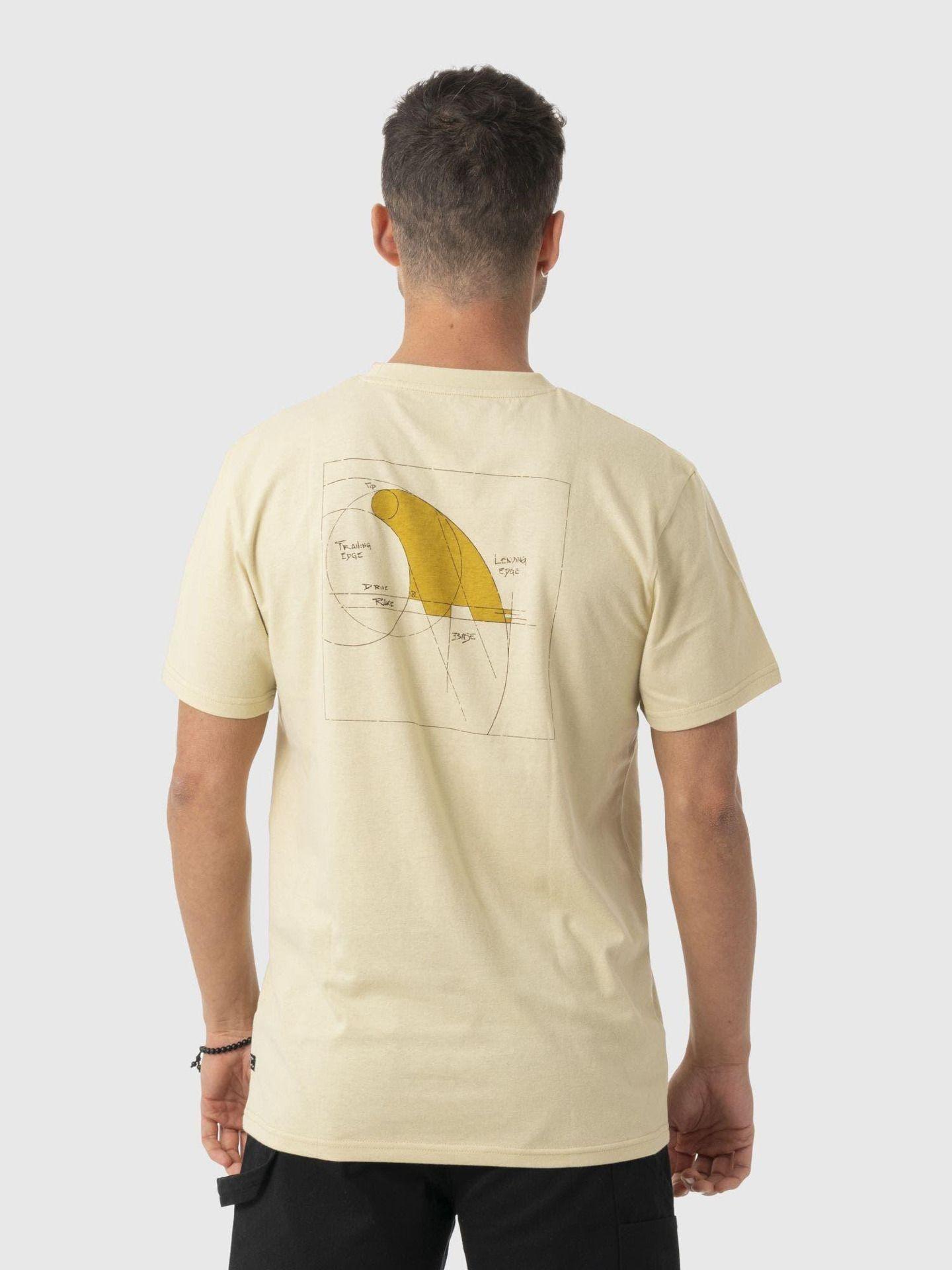 Polera Stoked Hombre Game Reciclada Amarillo-2