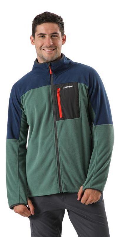 Polar Andesgear Hombre New Maihue Fullzip Verde-0