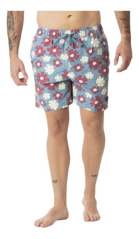 Traje Kivül Hombre De Baño Mullo Reciclado KV350 Azul-0