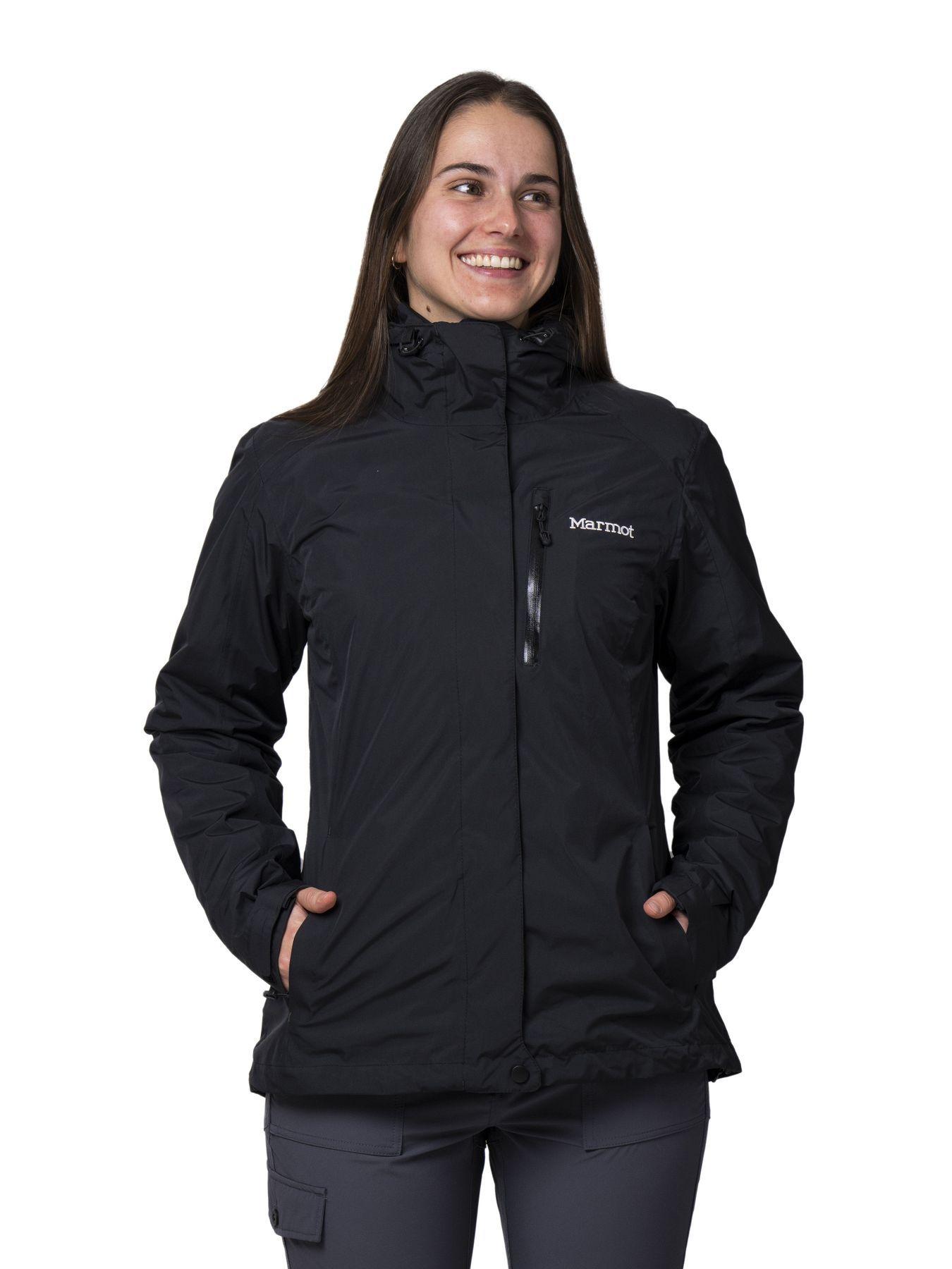 Chaqueta Marmot Mujer Campisi Negro-0