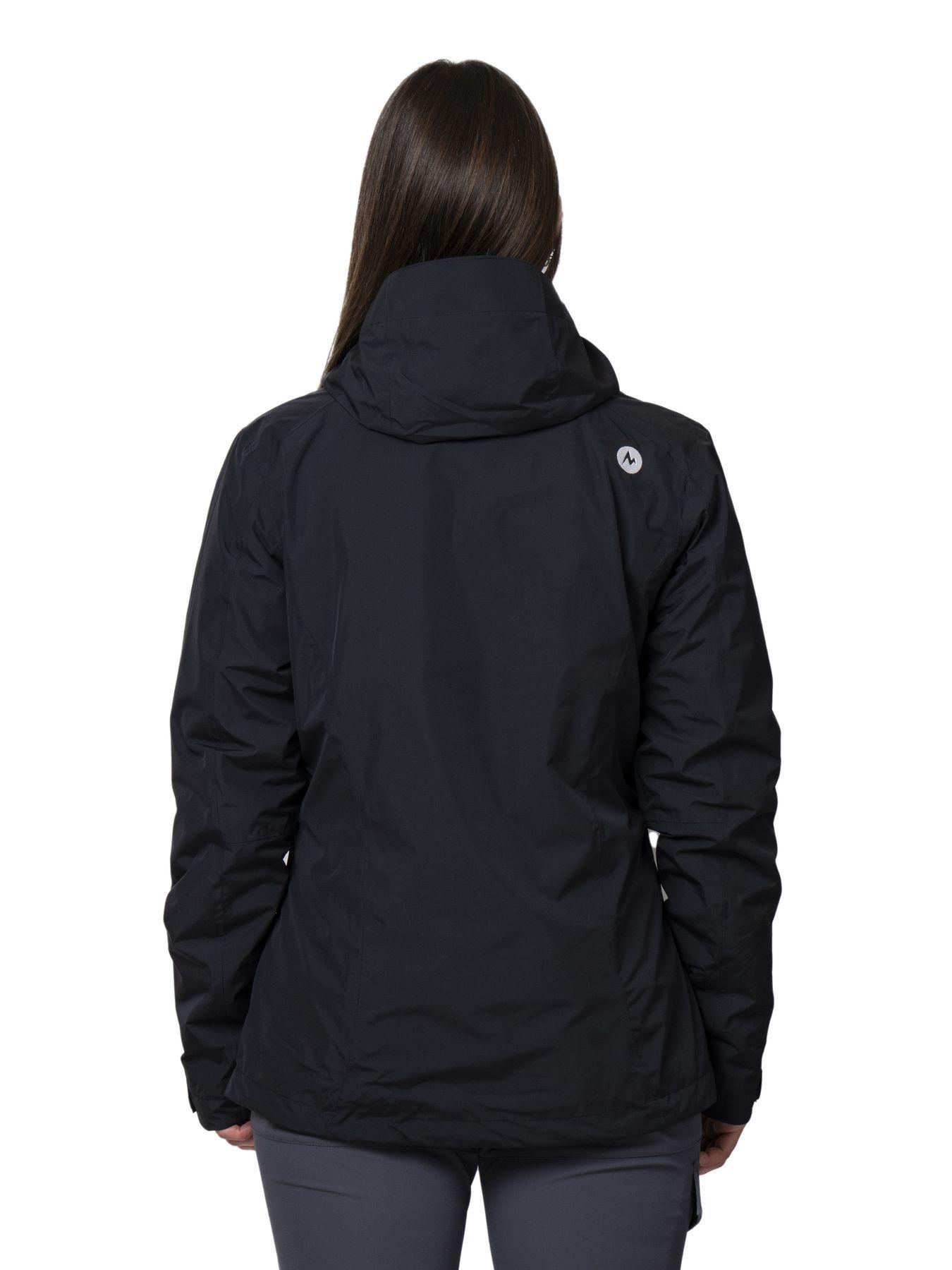 Chaqueta Marmot Mujer Campisi Negro-1