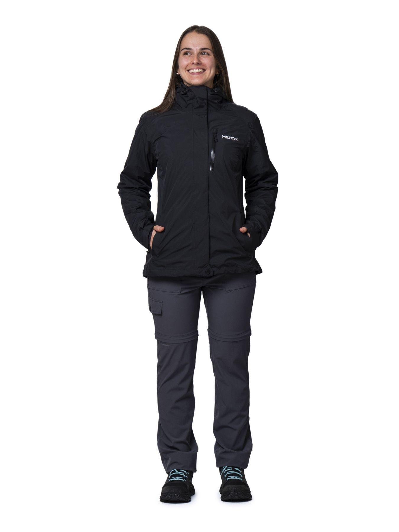 Chaqueta Marmot Mujer Campisi Negro-2