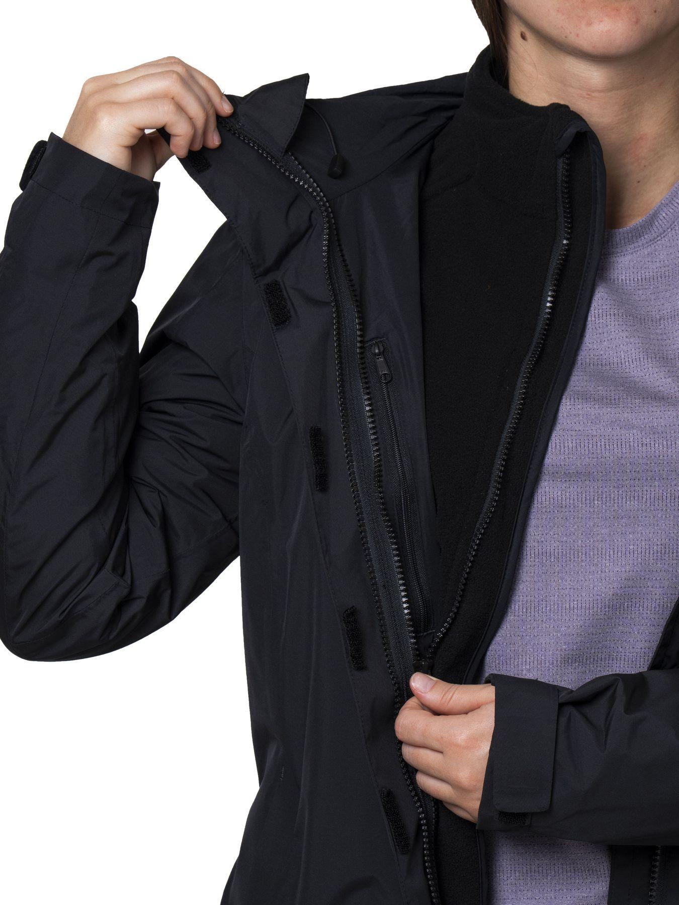 Chaqueta Marmot Mujer Campisi Negro-5