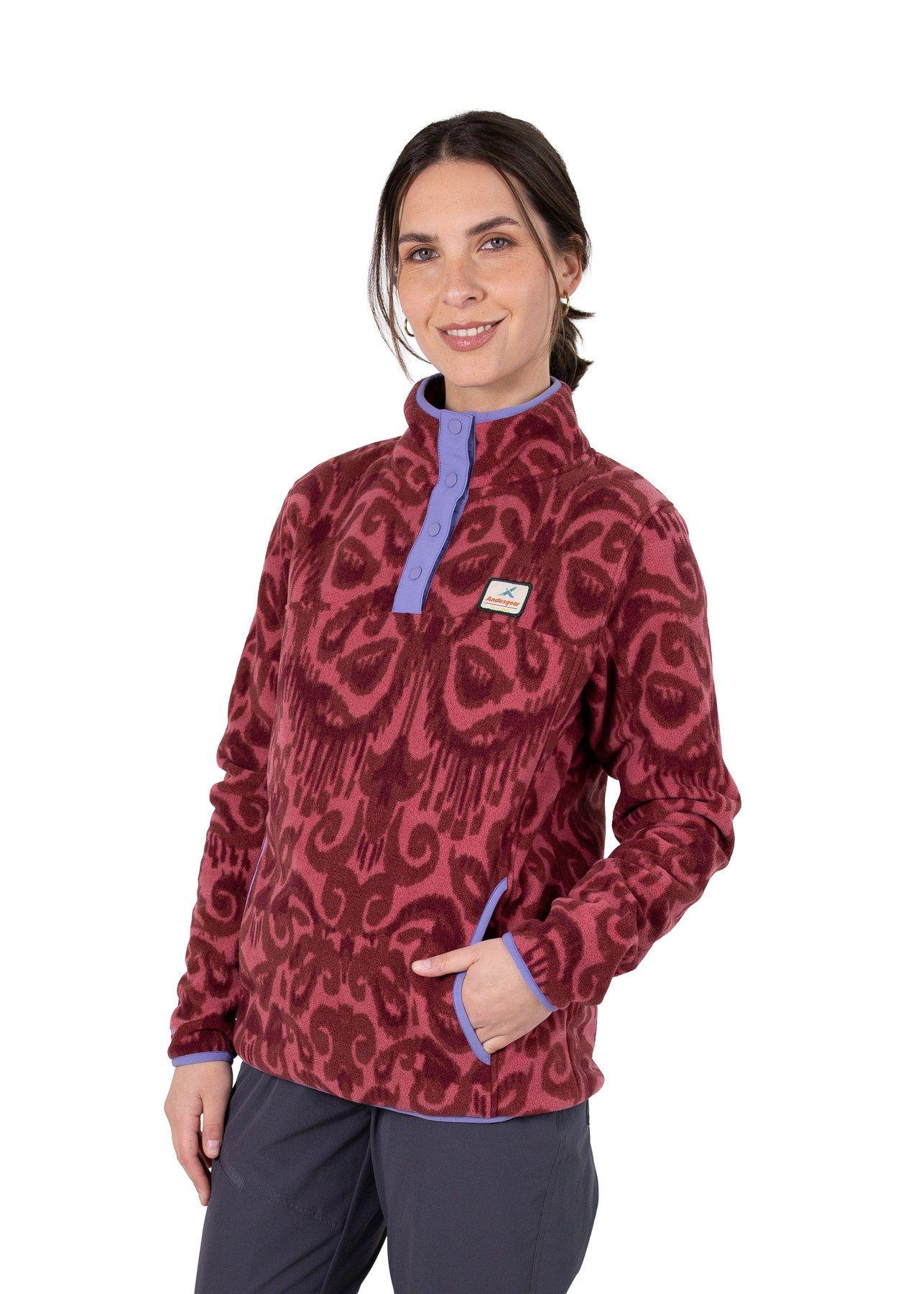 Polar Andesgear Mujer Panguipulli Rojo V26-0