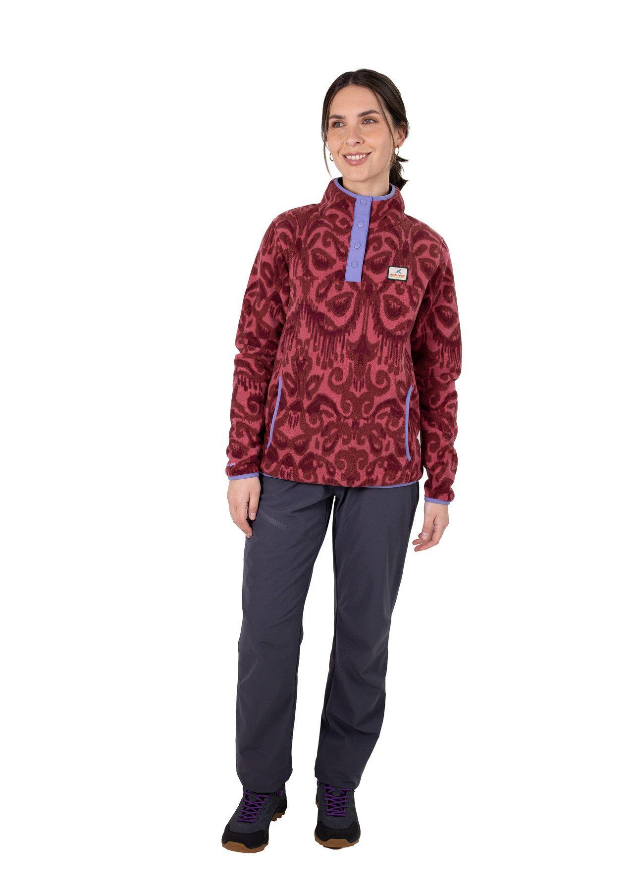 Polar Andesgear Mujer Panguipulli Rojo V26-2