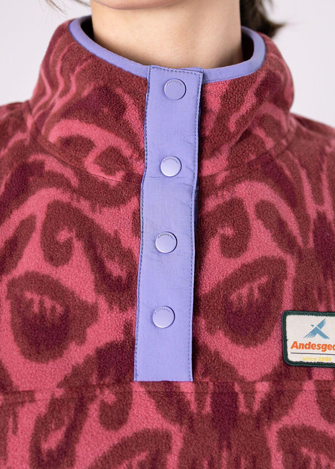 Polar Andesgear Mujer Panguipulli Rojo V26-4