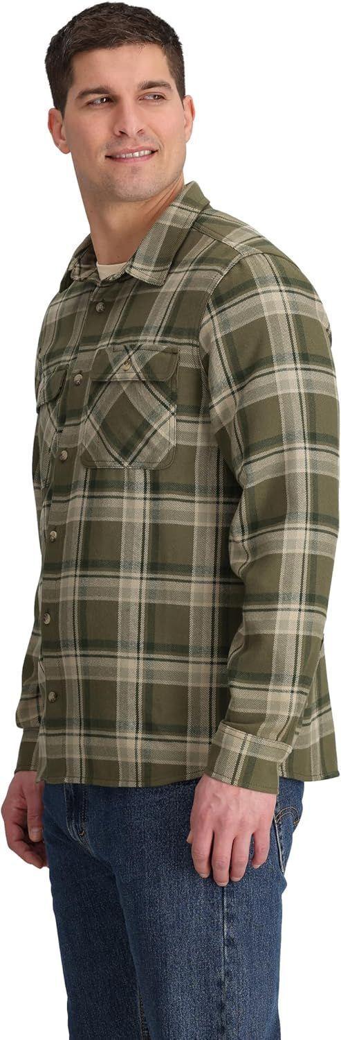 Camisa Outdoor Research Hombre Feedback Flannel Verde-2