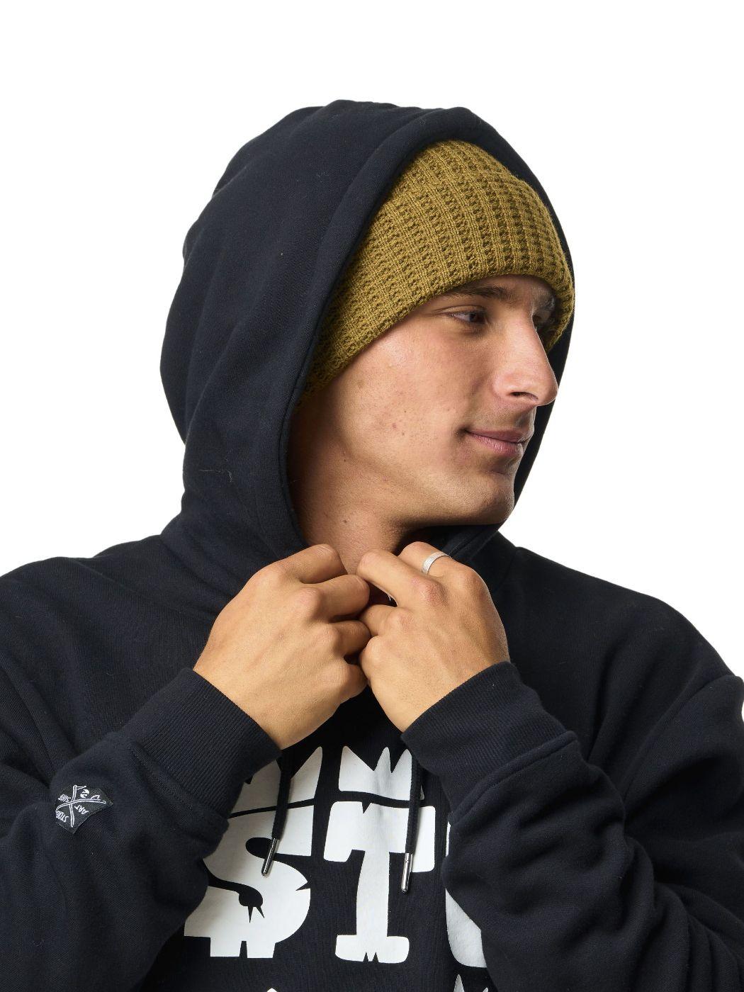 Gorro Stoked Unisex Beanie Pancake Café-4