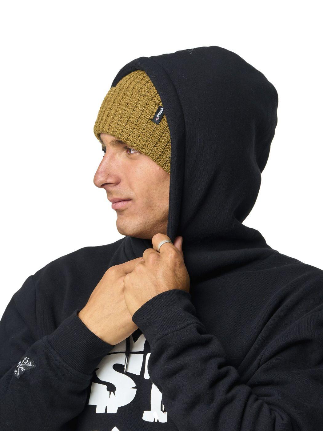 Gorro Stoked Unisex Beanie Pancake Café-5