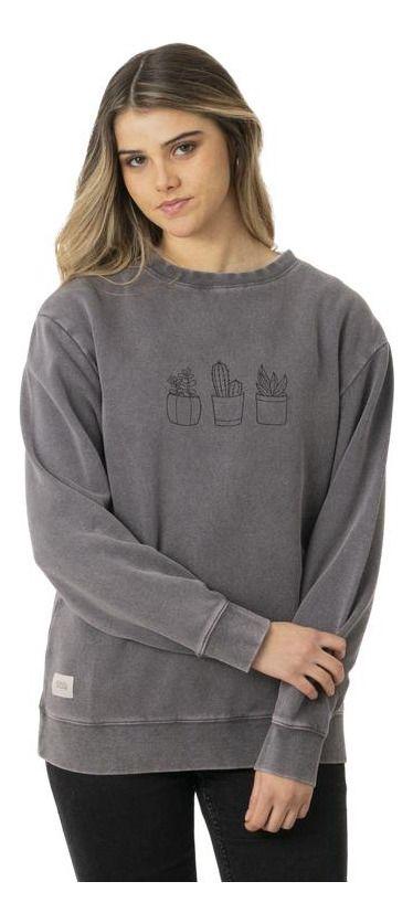 Polerón Kivül Mujer Venzal Reciclado KV009 Gris-0